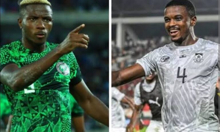 South Africa's Teboho Mokoena Praises Victor Osimhen as 'GOAT' After Hat-Trick Heroics