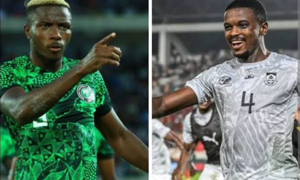 South Africa's Teboho Mokoena Praises Victor Osimhen as 'GOAT' After Hat-Trick Heroics