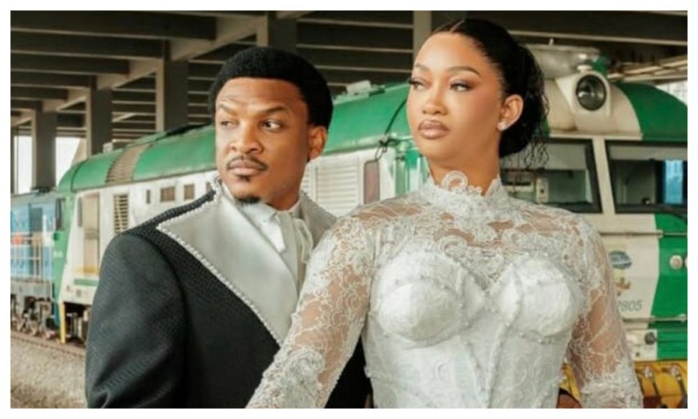 Nollywood Actor Faqua Makes History With First-ever Moving Train Wedding
