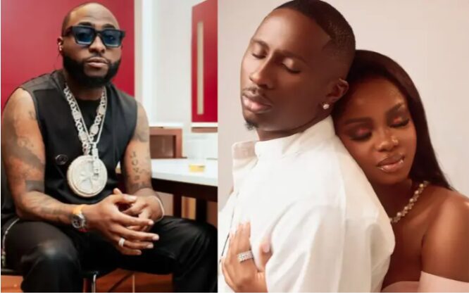 Davido Meets Priscilla Ojo's Husband Juma Jux in Friendly Encounter (Video)