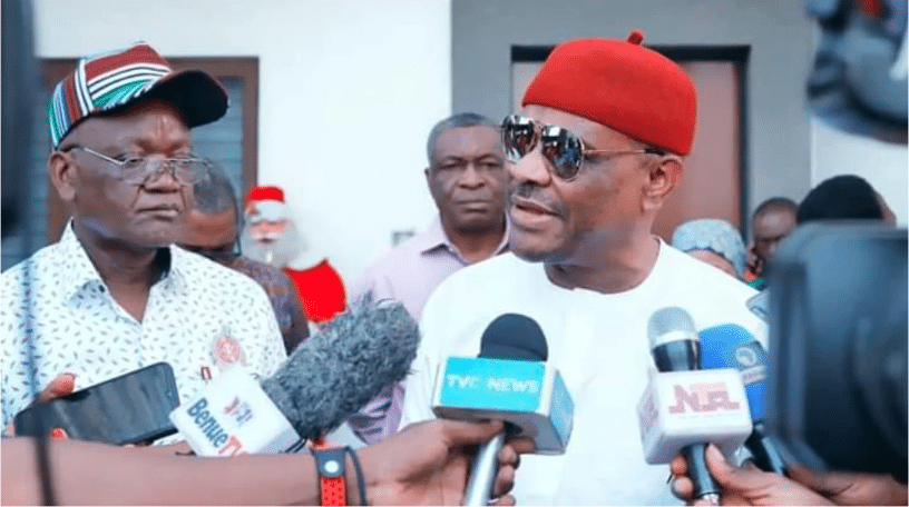 Wike Faction Backs Samuel Ortom for PDP National Chairmanship Position