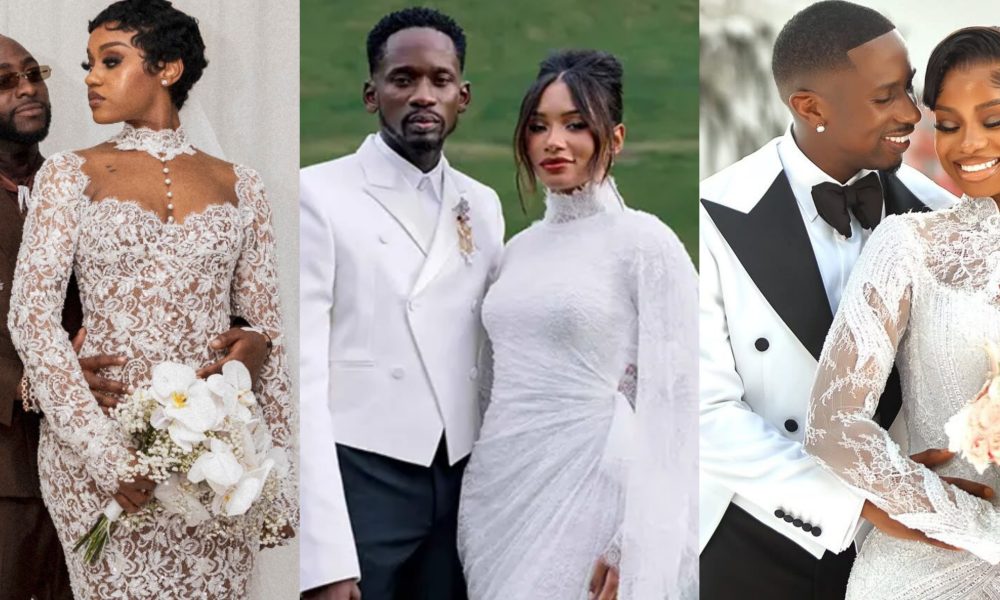Top 7 Nigerian Celebrity Weddings That Dominated 2025 Headlines