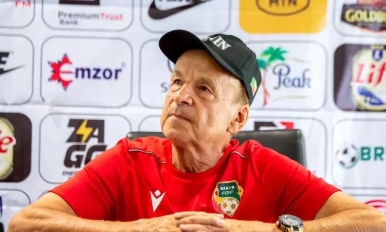Gernot Rohr Backs Super Eagles to Defeat Gabon in World Cup Qualifier Clash