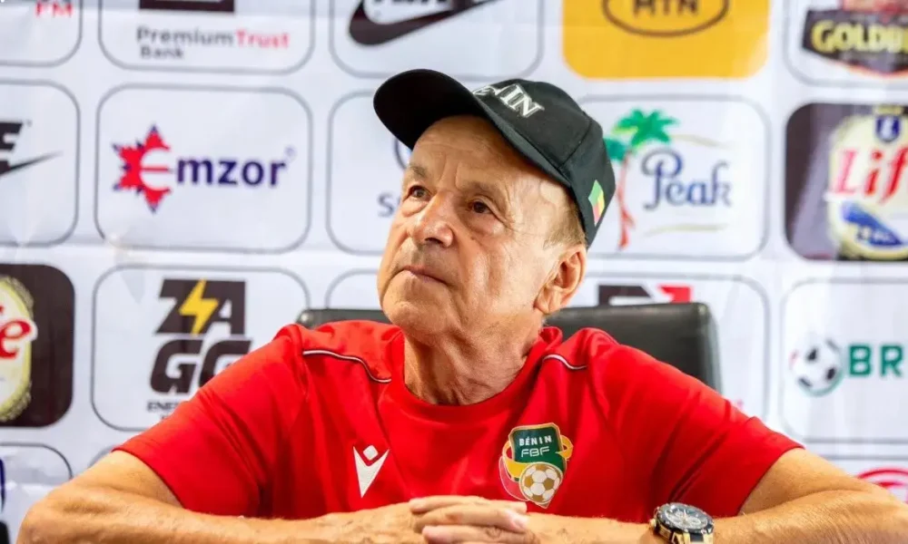 Gernot Rohr Backs Super Eagles to Defeat Gabon in World Cup Qualifier Clash