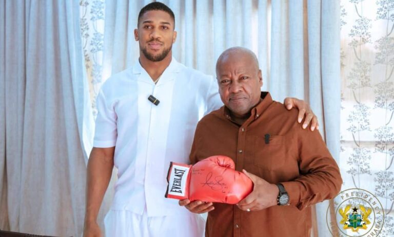 Anthony Joshua Potential December Boxing Bout in Ghana Confirmed