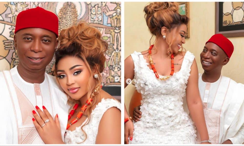 Regina Daniels Mocks Estranged Husband Ned Nwoko After Brother Sammy West's Bail Release