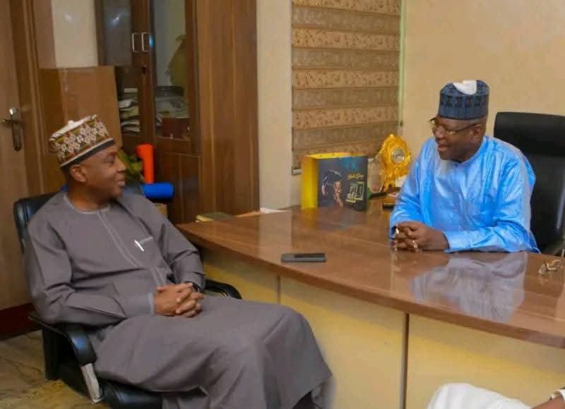 Saraki Meets Lamido in Abuja Amid PDP Convention Crisis