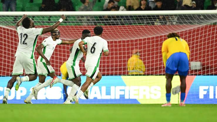 President Tinubu Hails Super Eagles' 4-1 Victory Over Gabon as 'True Nigerian Spirit'