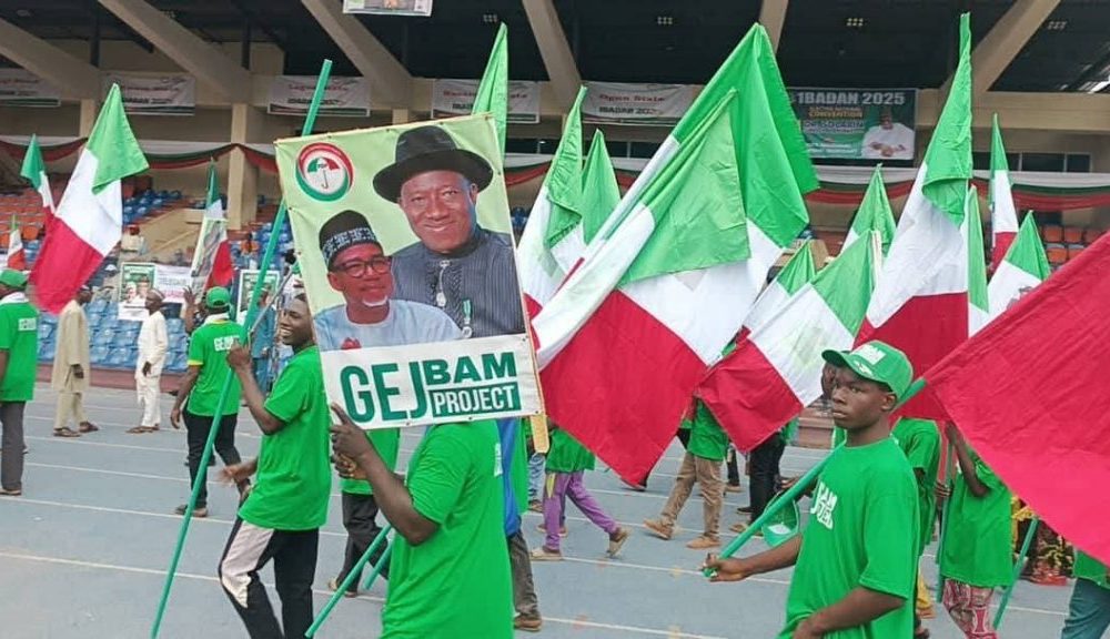Jonathan Supporters Rally at PDP Convention Amid Presidential Speculation
