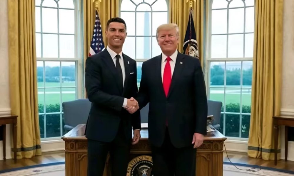 Barron Trump Huge Ronaldo Fan, Reveals Donald Trump After White House Meeting