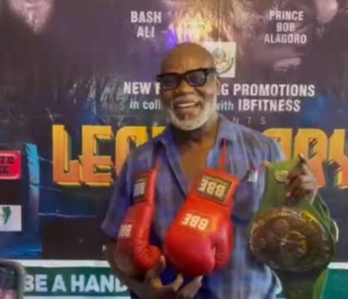 Nigerian Boxing Legend Bash Ali Returns to the Ring After 21 Years, Vows First-Round Knockout in Lagos