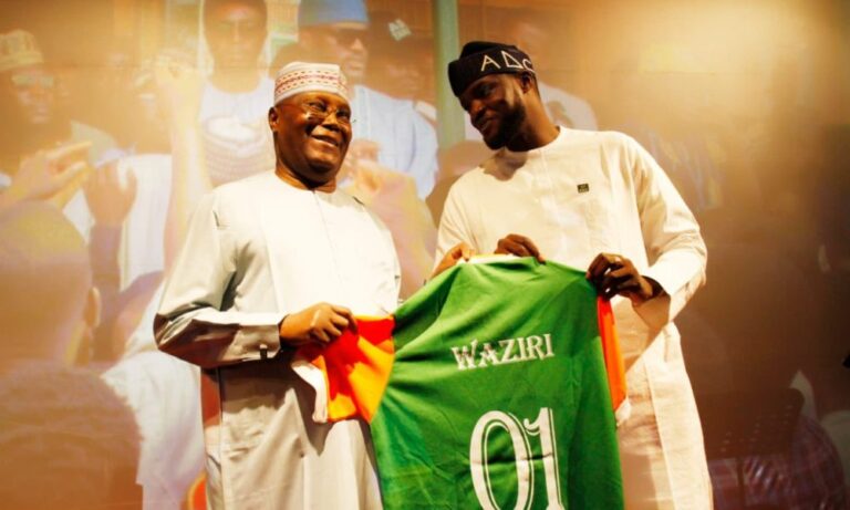 Former VP Atiku Abubakar Formally Joins ADC, Displays Membership Card on X