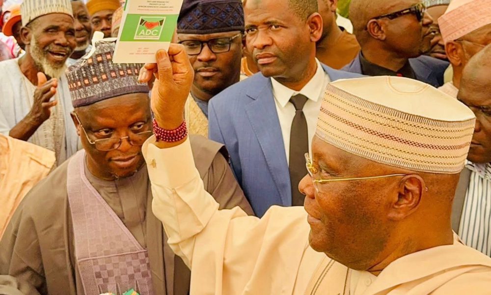 2027 Presidential Race: Atiku Abubakar Joins ADC, Declares New Opposition Front