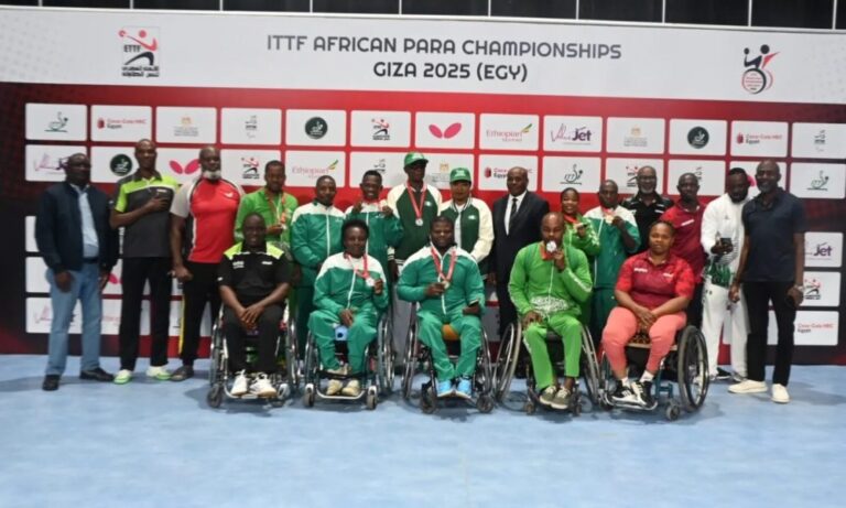 Nigeria, Egypt Dominate Africa Para Table Tennis Championships, Secure World Spots