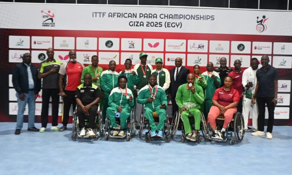 Nigeria, Egypt Dominate Africa Para Table Tennis Championships, Secure World Spots