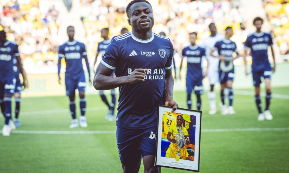 Nigerian Star Moses Simon Makes Ligue 1 Team of Week Ahead of Super Eagles vs Gabon Qualifier