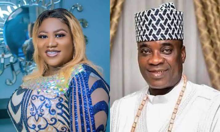 Emotional Reunion: Actress Bisola Badmus and Son Reconnect with Kwam 1
