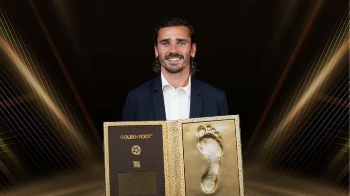 Antoine Griezmann Crowned 2025 Golden Foot Winner in Monaco