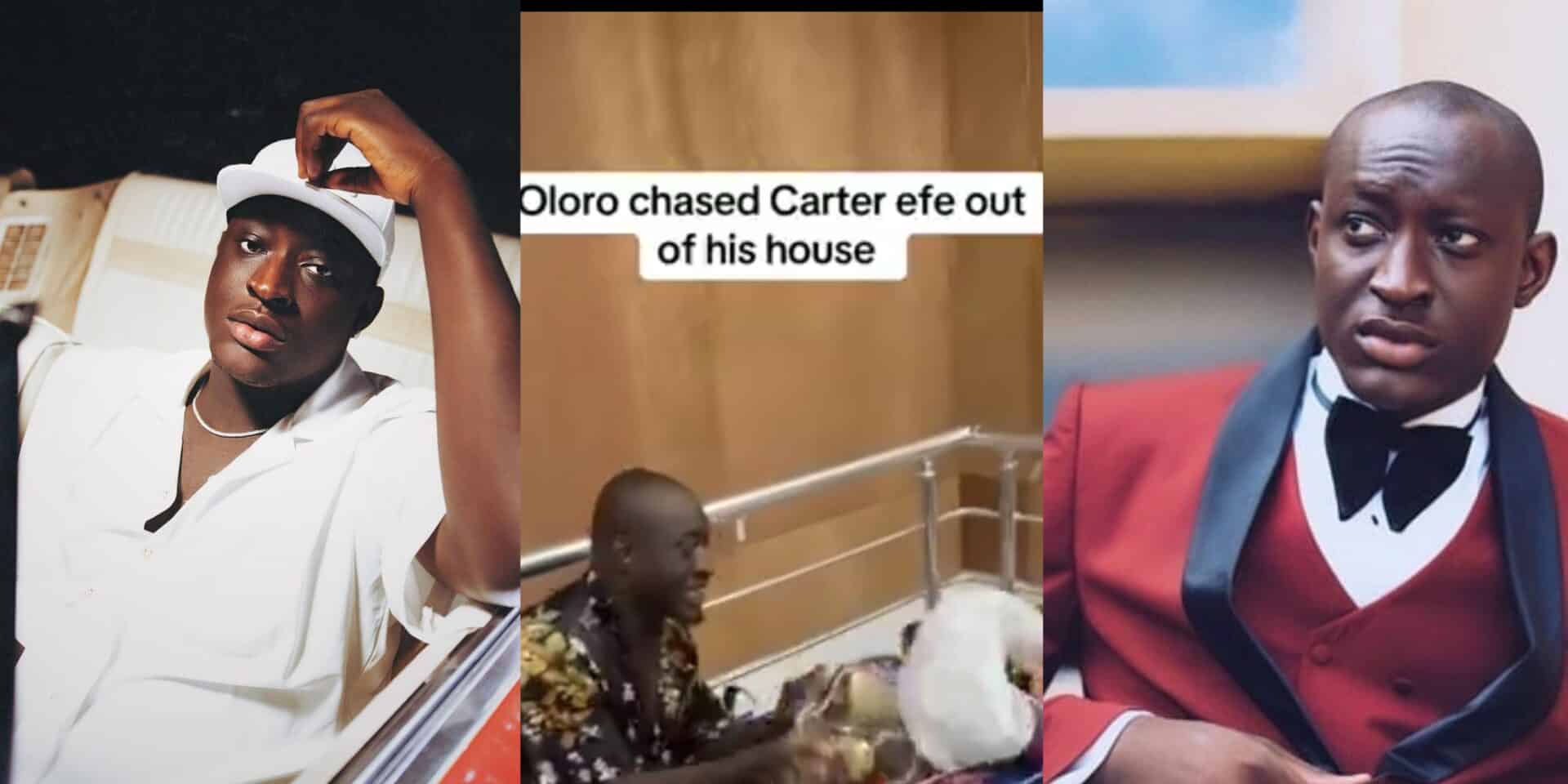Oloro Evicts Carter Efe: Inside the Skit Maker Feud