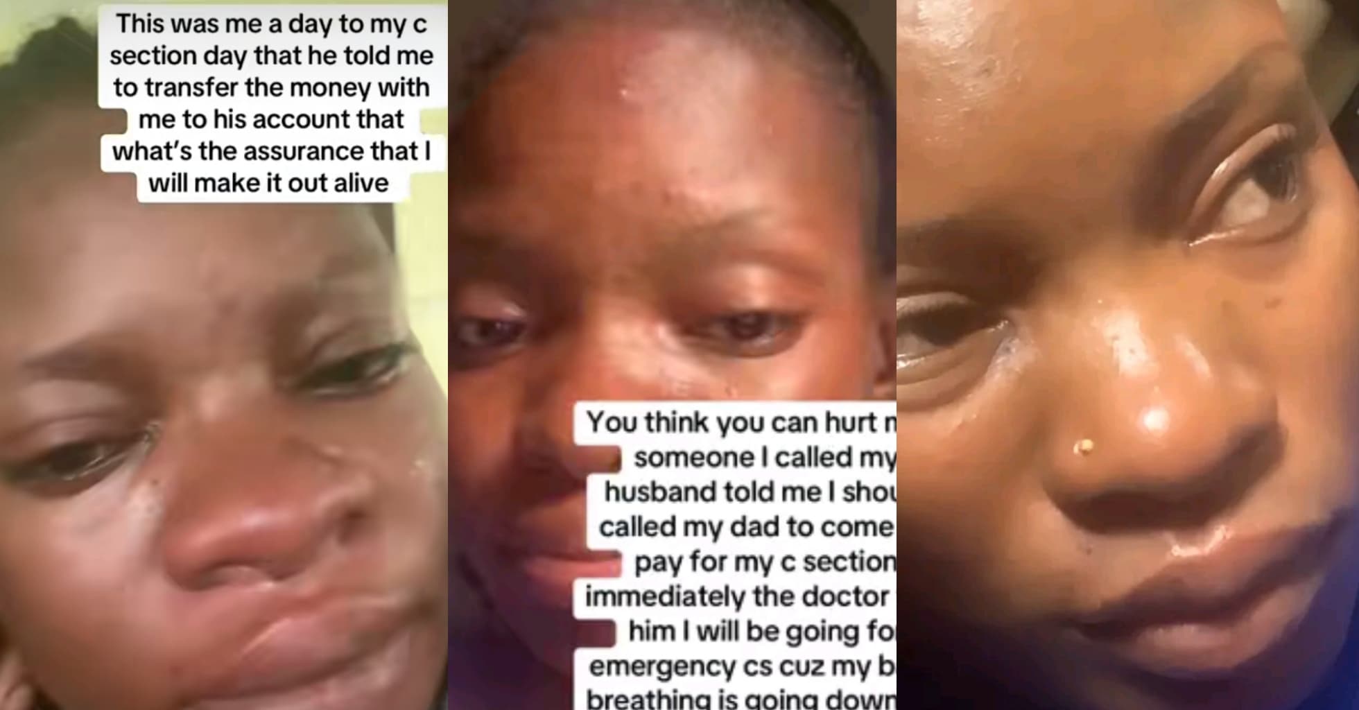 Nigerian Woman Recounts Husband's Shocking Reaction During Emergency C-Section