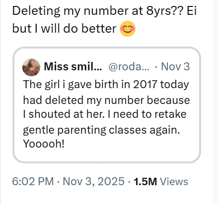 Additional social media comments