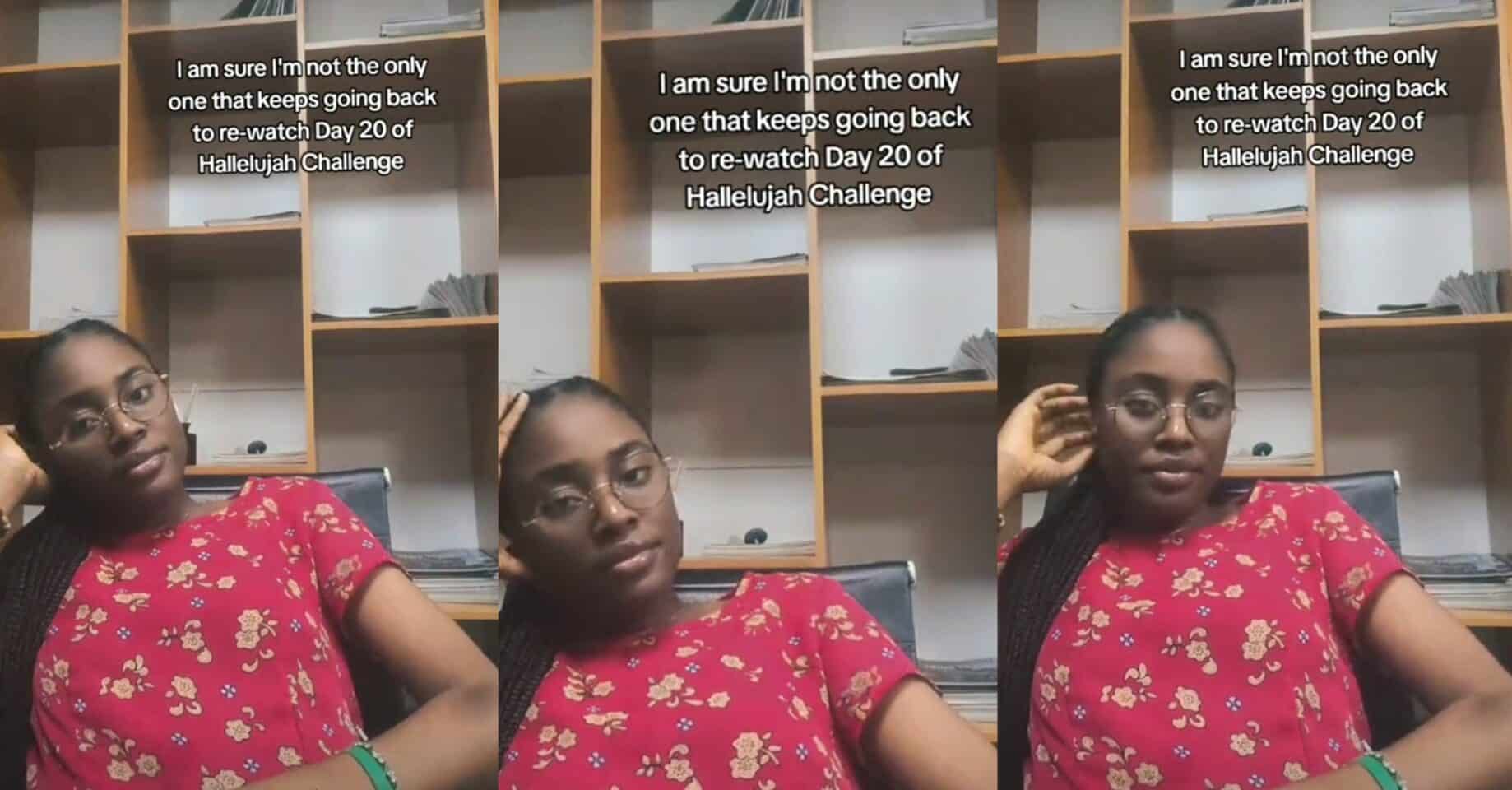 TikTok User's Deep Connection to Hallelujah Challenge Day 20