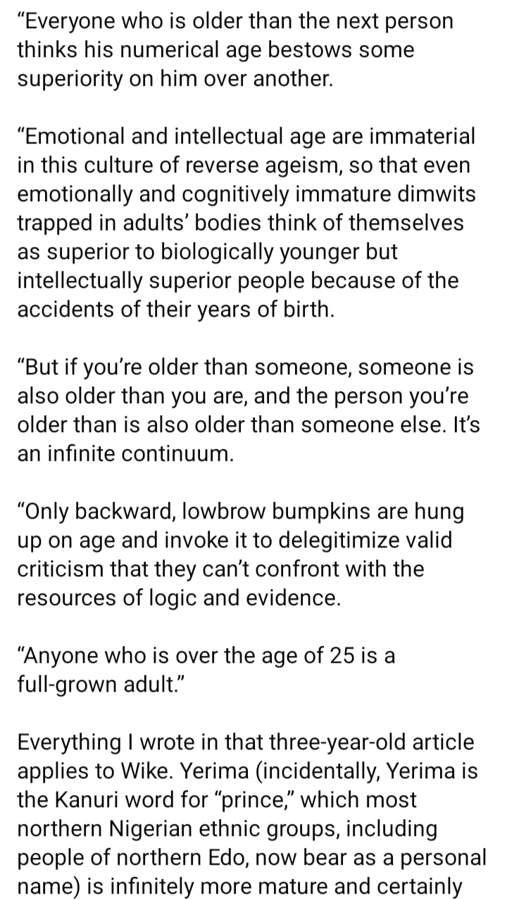 Kperogi post excerpt
