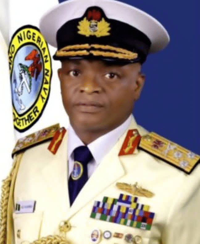 Vice Admiral Awwal Gambo in uniform