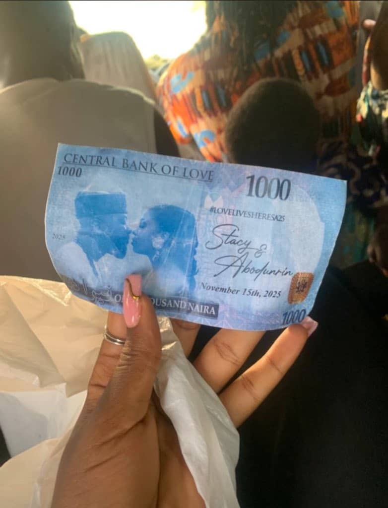 Counterfeit Nigerian currency example