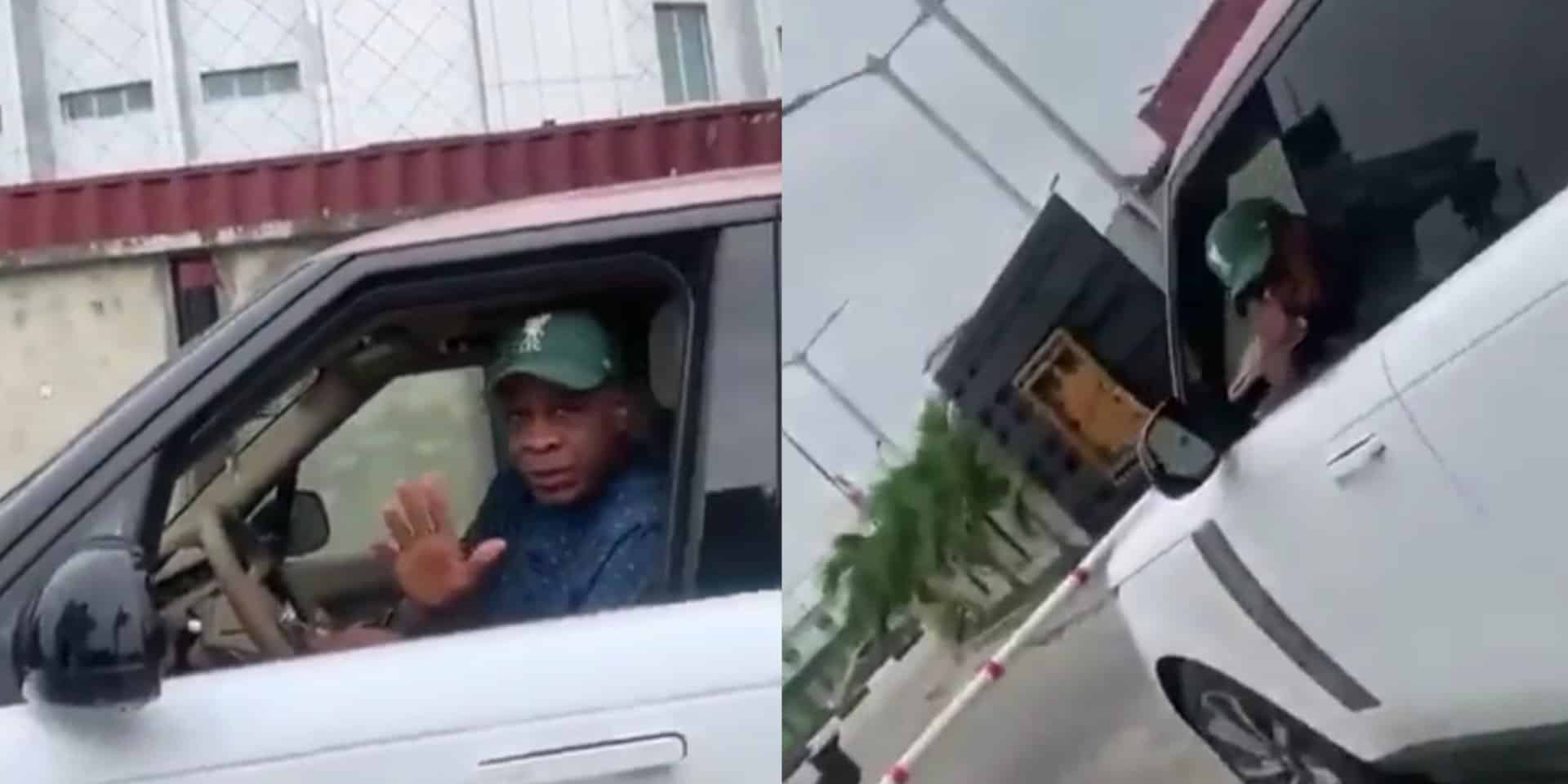 Diligent Gateman Denies Estate Owner Entry, Video Goes Viral