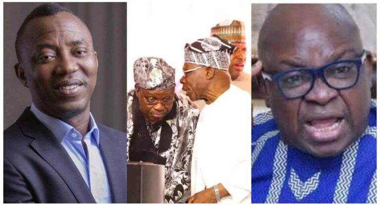 Sowore Comments on Heated Fayose-Obasanjo Birthday Exchange