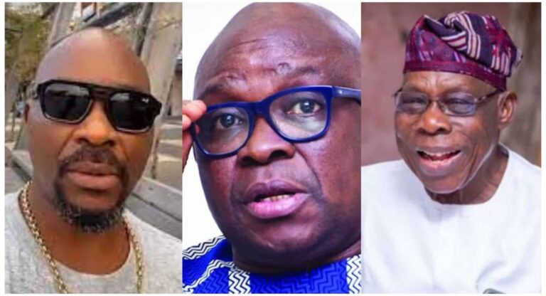 Family Feud Escalates: Isaac Fayose Condemns Brother's Attack on Obasanjo