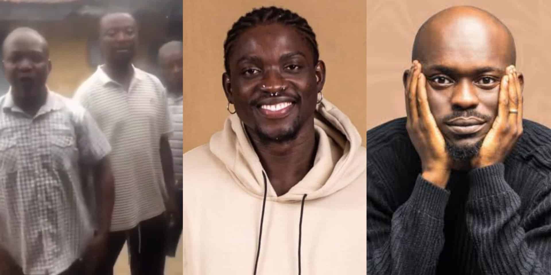 Warri residents warning Verydarkman after his dispute with Mr Jollof