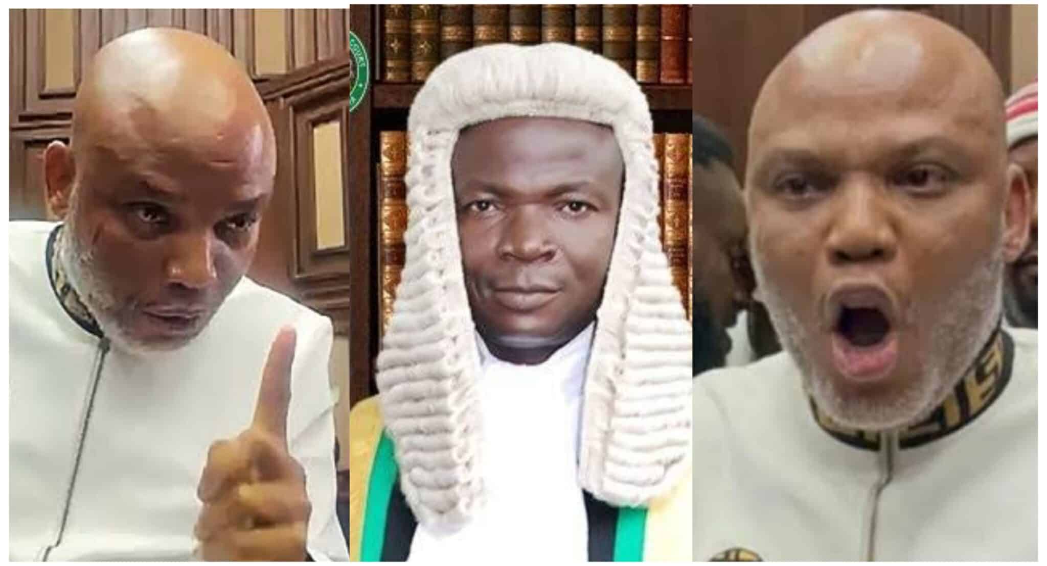 Nnamdi Kanu disrupting court proceedings