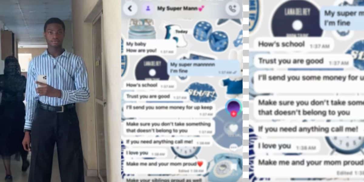 Nursing Student Overwhelmed by Father's Touching WhatsApp Message