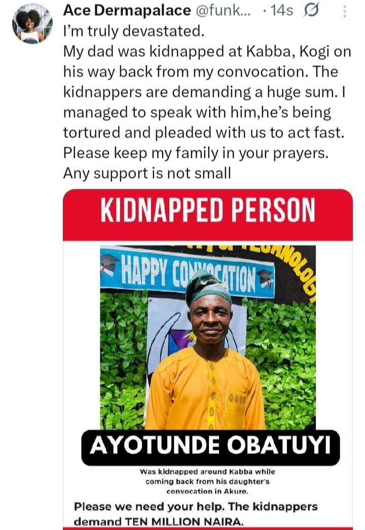 Third social media appeal screenshot