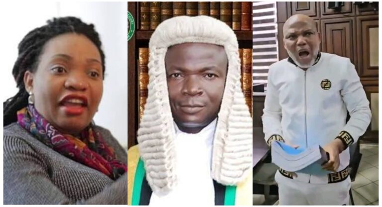 Nnamdi Kanu's Wife Alleges 'Scripted Judgment' Following Life Sentence