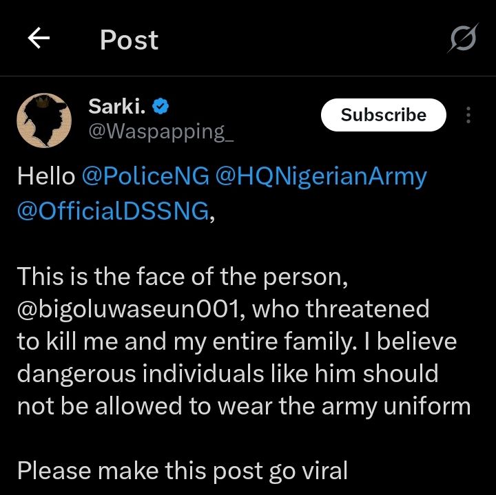 Another screenshot of influencer's tweet with details