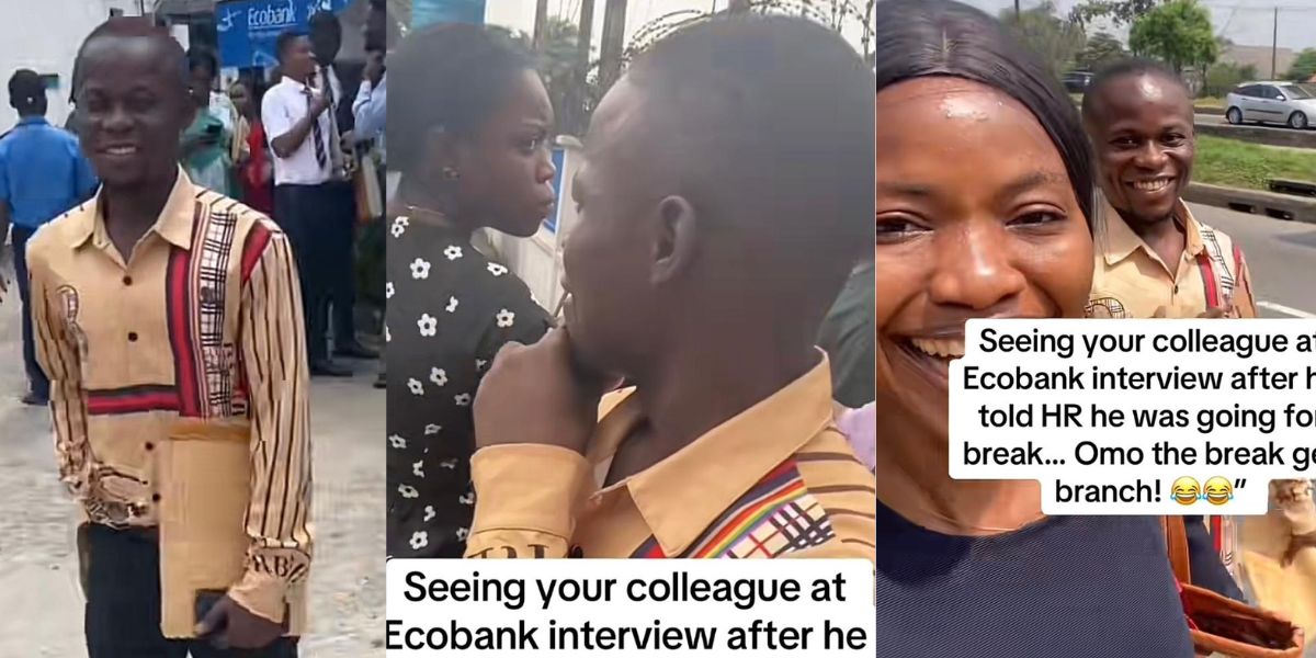 Colleague caught job hunting during work hours