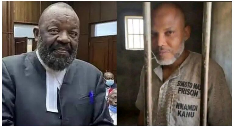 Nnamdi Kanu's Legal Fate: Counsel Ejimakor Suggests Outcome Was Unavoidable
