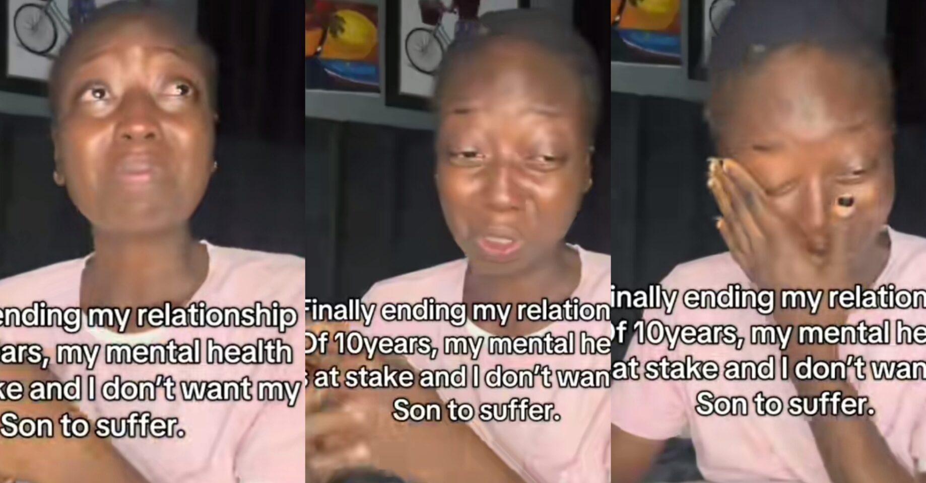 Woman Ends 10-Year Relationship, Cites Mental Health Crisis in Viral TikTok