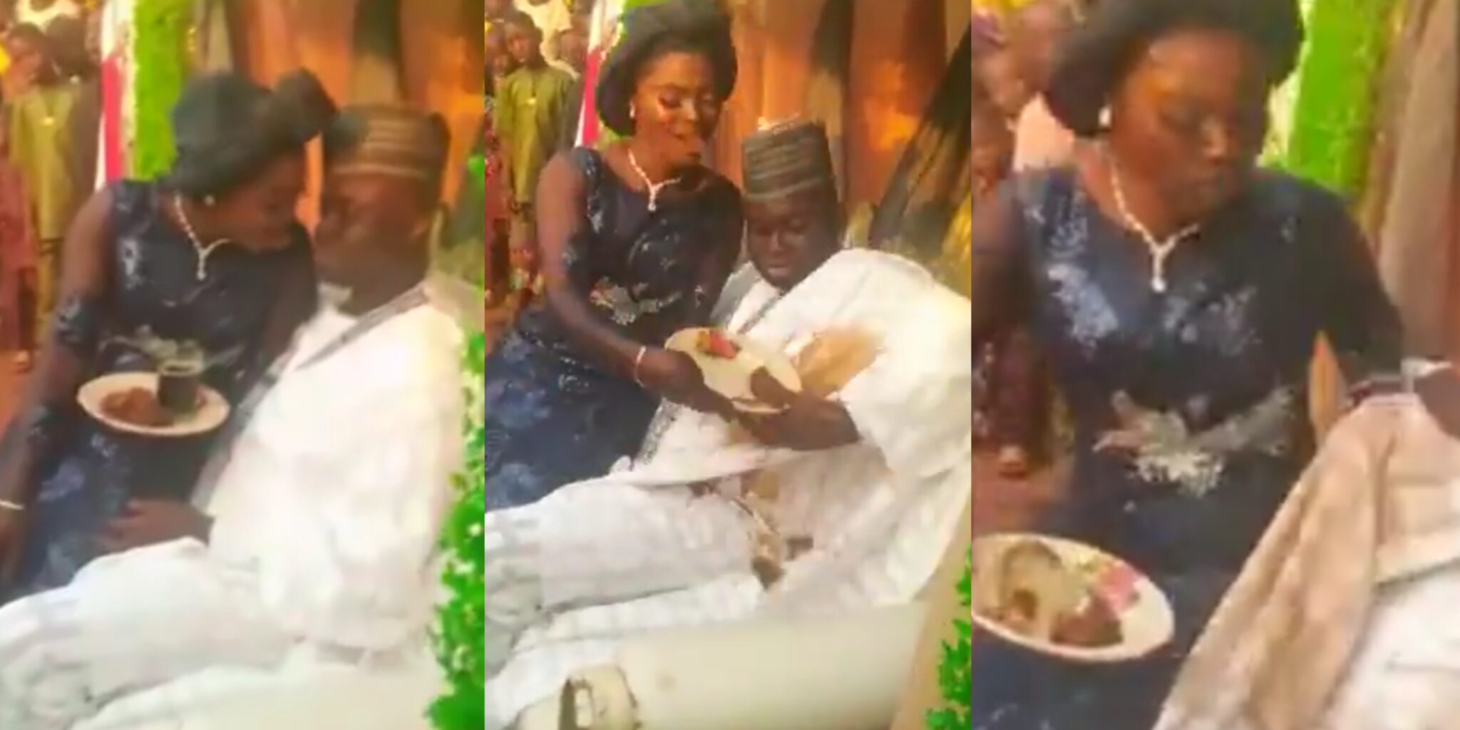 Wedding Day Mishap: Bride Accidentally Spills Soup on Groom, Goes Viral