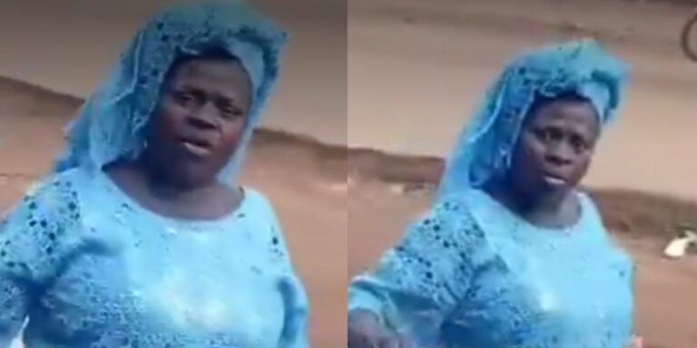 Nigerian Woman Confronts Elder Over Alleged Reputation Damage