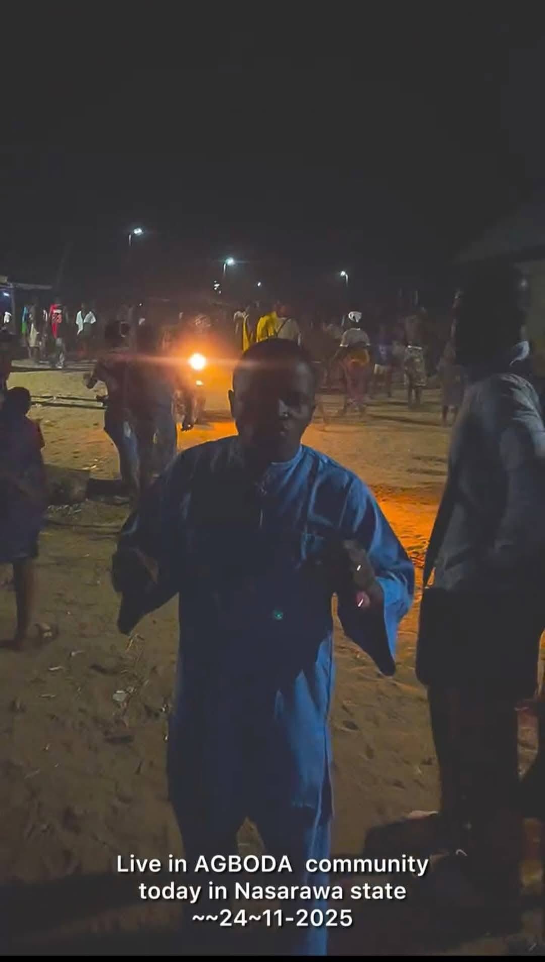 Evangelist Daniel, reportedly arrested after reporting a bandit attack.