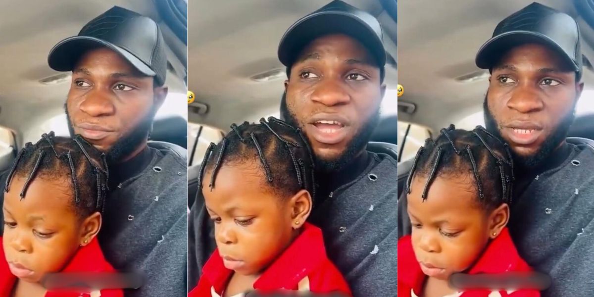 Man looks shocked after discovering wife inflated daughter's school fees