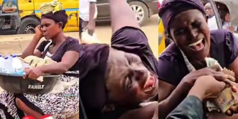 A Heartwarming Encounter: Man Gifts Cash to Exhausted Water Seller