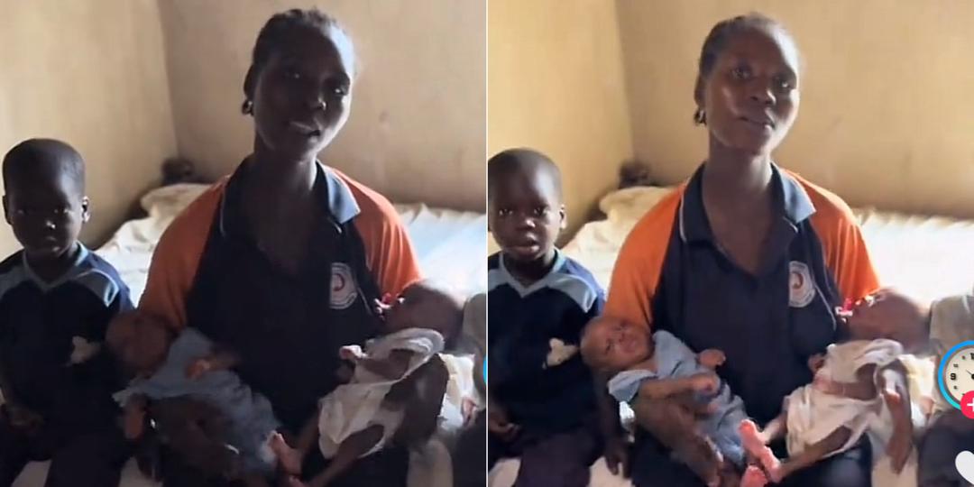 Mother of Three Appeals for Aid After Husband's Abandonment Following Twin Birth