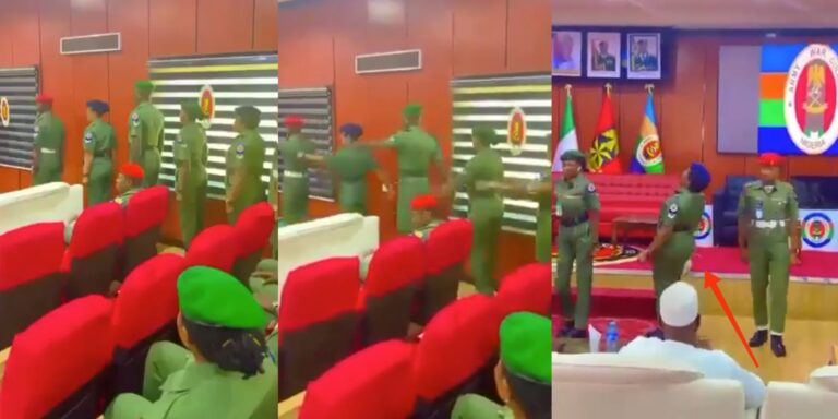 Nigerian Military Officer Collapses at Parade: Health Concerns Raised