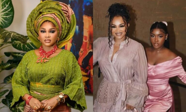 Nollywood Star Mercy Aigbe Reacts to Daughter Michelle's Small Wedding Wish