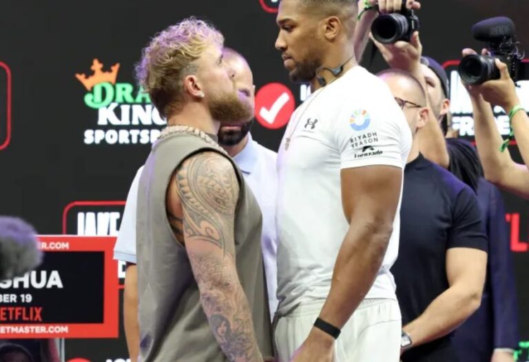 Anthony Joshua Hits Weight Target for Jake Paul Showdown in Miami